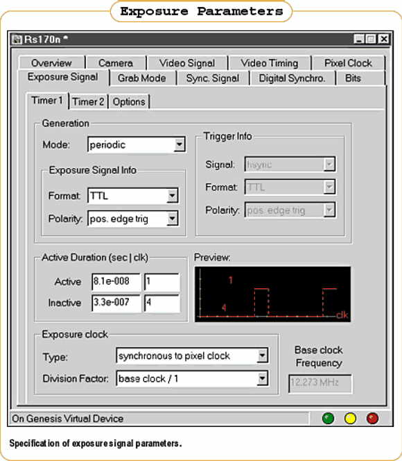 Parametry na�wietlania